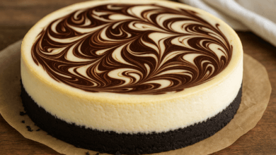 Black and White Cheesecake