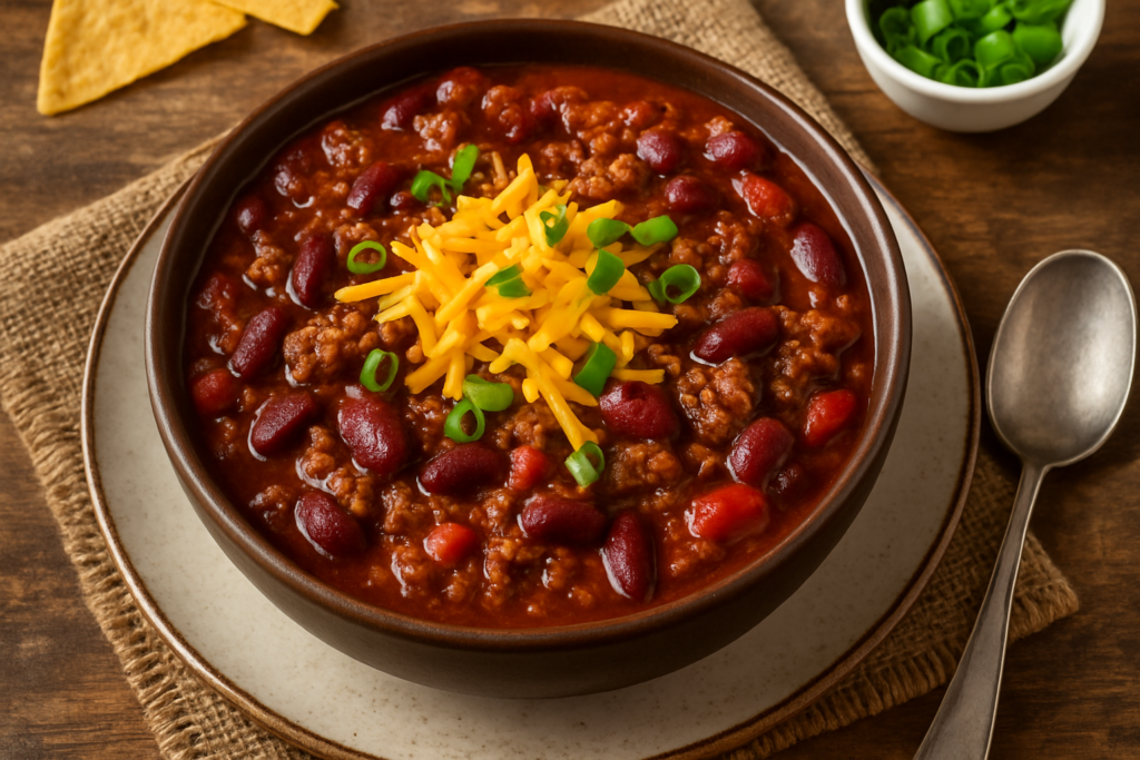 Chili Con Carne – Hearty, Spicy, and Full of Bold Flavor