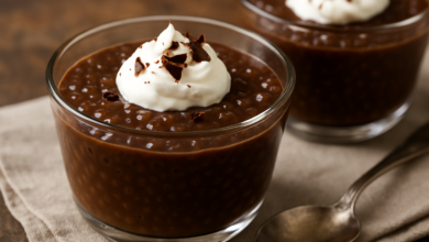 Chocolate Tapioca Pudding