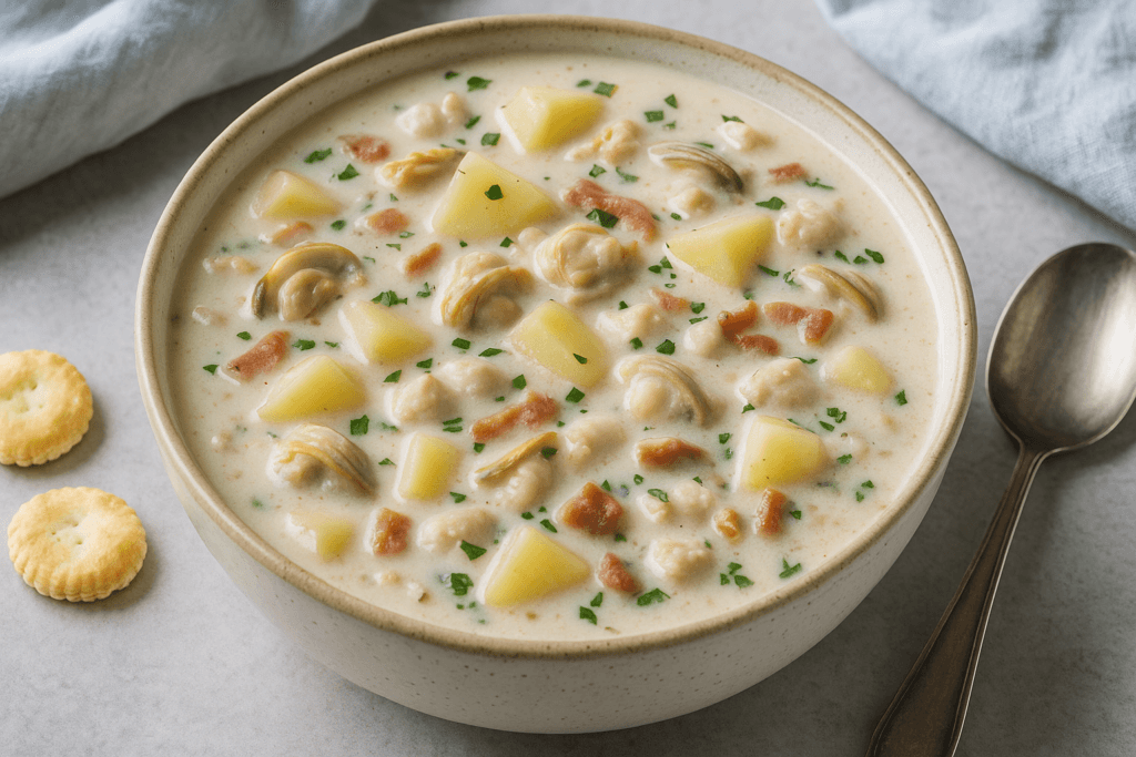 Clam Chowder – Creamy, Hearty, and Comforting