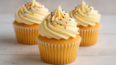 Magnolia’s Vanilla Cupcakes Recipe