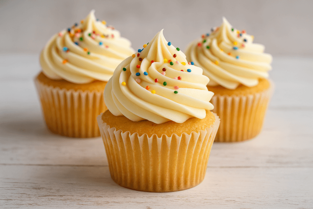 Magnolia’s Vanilla Cupcakes Recipe