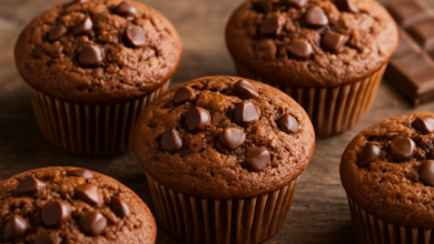 Milk Chocolate Muffins