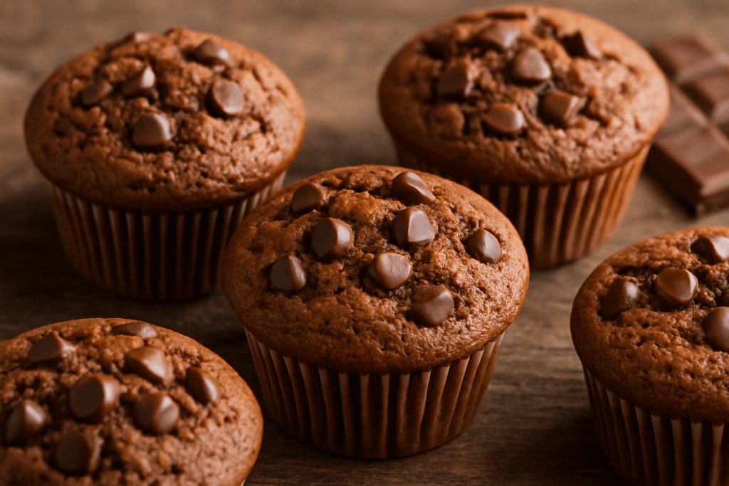 Milk Chocolate Muffins