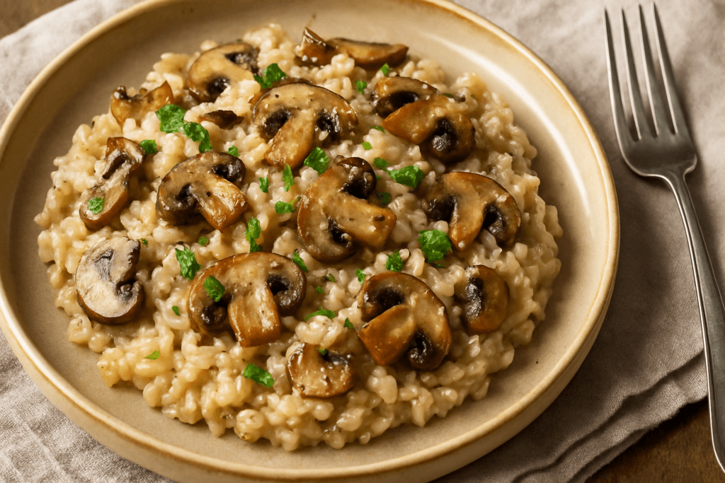 Mushroom Risotto