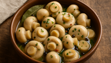 Pickled Mushrooms