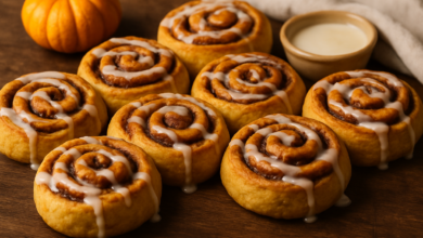 Pumpkin Cinnamon Rolls