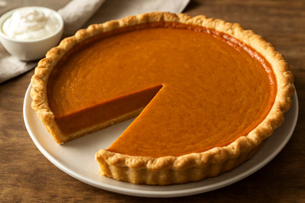 Pumpkin Pie – Classic Autumn Dessert