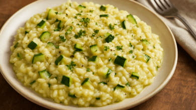 Zucchini Risotto